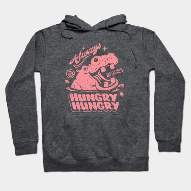 Hippo is Hungry! Hoodie by Marianne Martin